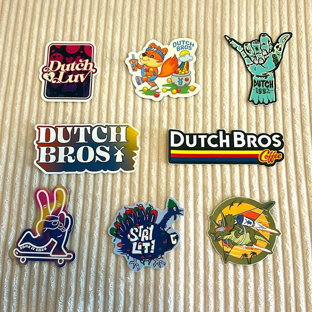 Dutch Bros Stickers